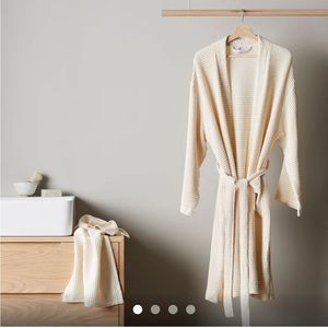 Waffle Knit Bathrobe! High quality bamboo material!